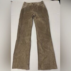 Charles Klein Leather Pants Size 8 (Has a small dent but not torn) inseam 32”